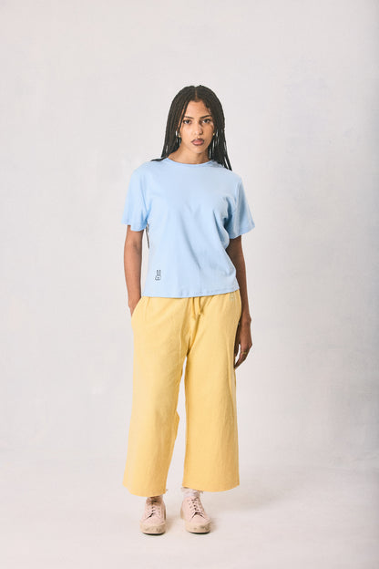Yellow Wide-legged Sweatpants, Made in Cape Town
