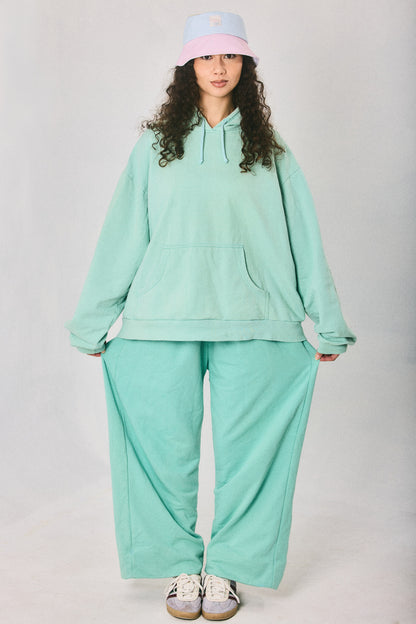 Mint hoodie and sweatpants set, made in Cape Town