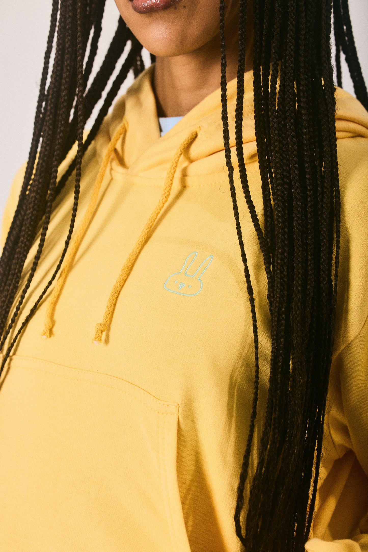 Yellow hoodie and sweatpants set, made in Cape Town