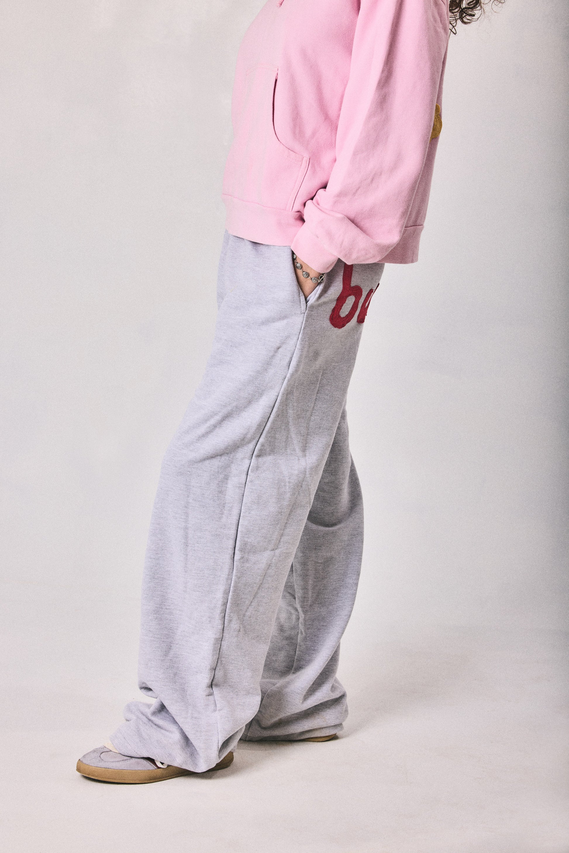 Melange Grey Sweatpants, Made in Cape Town
