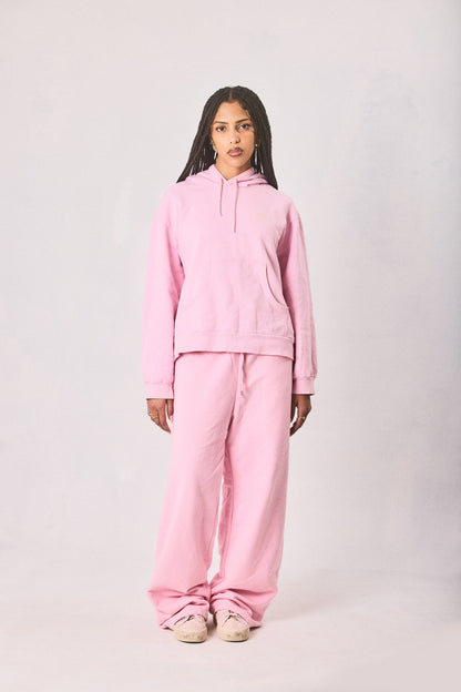 Pink hoodie and sweatpants set, made in Cape Town