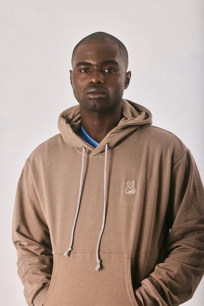Brown hoodie and sweatpants set, made in Cape Town